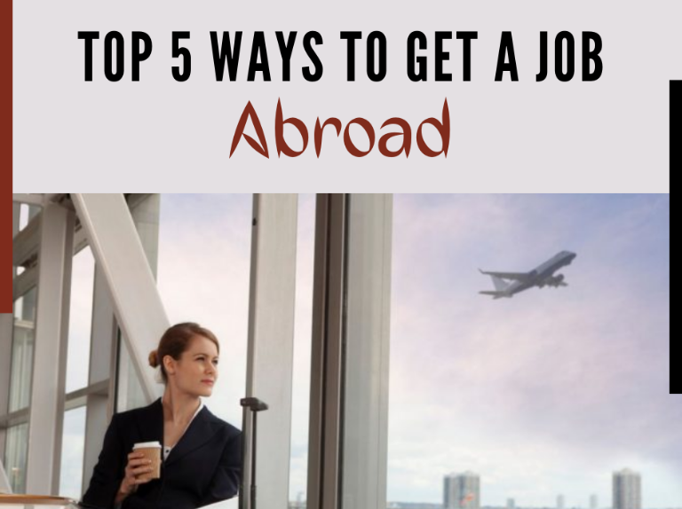 How to Travel and Secure a Job Abroad